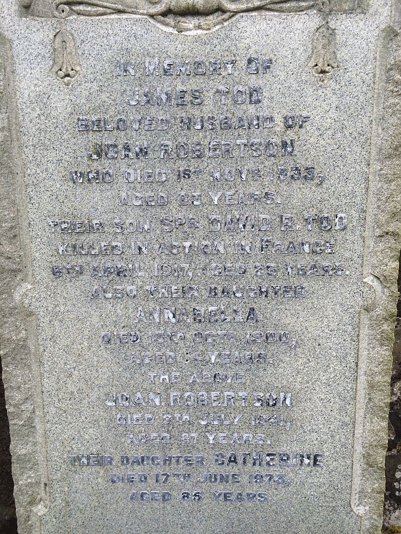 © Gordon Masterton: Licensor: Gordon Masterton David Tod Kilbarchan memorial
